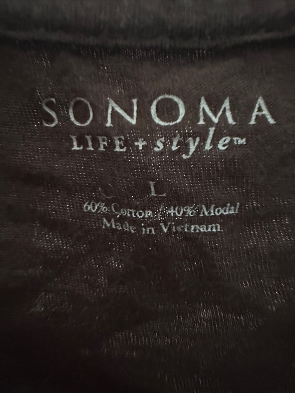 Sonoma Brown Short-Sleeve V-Neck Tunic Top - Picture 3 of 3
